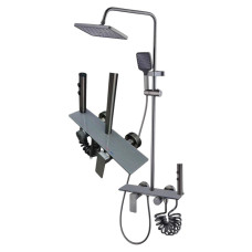 Душевой гарнитур Temmax TM-028 (графит)