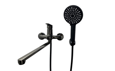 Смеситель для ванн Temmax TM-101-5 (черный хром)