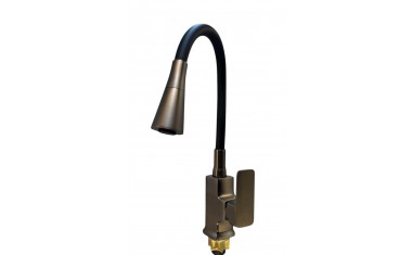Смеситель для кухни Temmax TM-258-1 (графит)