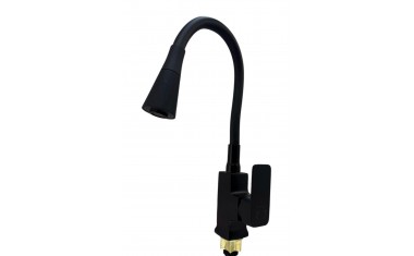 Смеситель для кухни Temmax TM-258-3 (черный)