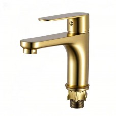 Смеситель для раковины Temmax TM-370-2 (Золото матовое)
