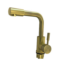 Смеситель для раковины Temmax TM-392-7 (золото матовое)