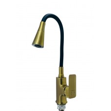 Смеситель для кухни Temmax TM-552-4 (золото матовое)